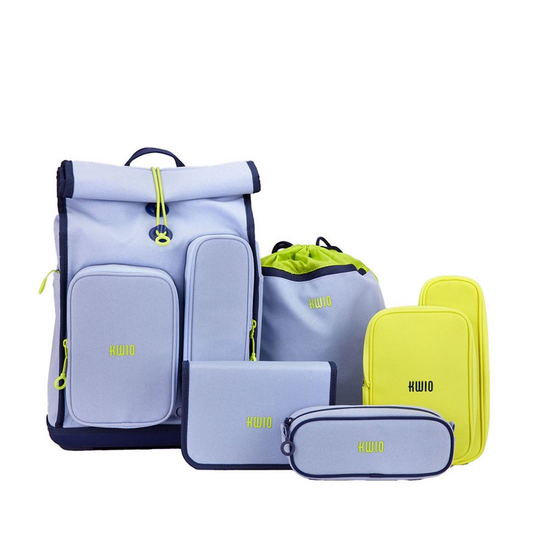 Kwio Schulranzen Set BAGG Breeze 5tlg. von Kwio