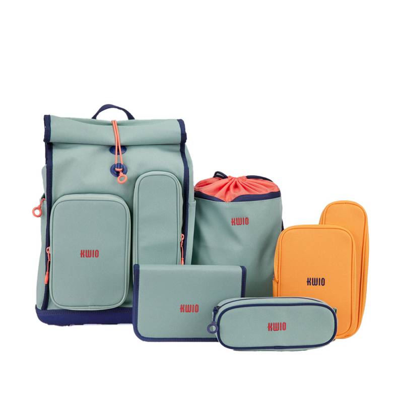 Kwio Schulranzen Set BAGG Meadow 5tlg. Kwio Schulranzen Set BAGG Meadow 5tlg. von Kwio