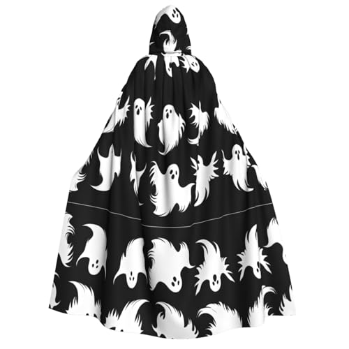 Kwjsdfea Dicker Kapuzenumhang für Erwachsene, Unisex, Satin, Cosplay, Halloween, Weihnachten, Party, Faschingskostüme, Halloween, Gothic-Druck Kwjsdfea Dicker Kapuzenumhang für Erwachsene, Unisex, Satin, Cosplay, Halloween, Weihnachten, Party, Faschingskostüme, Halloween, Gothic-Druck von Kwjsdfea