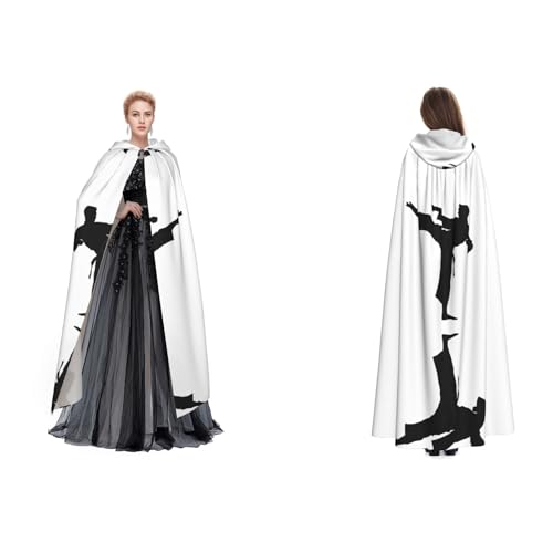 Kwjsdfea Kapuzenumhang für Erwachsene, Unisex, Satin, Cosplay, Halloween, Weihnachten, Party, Kostüm, Karate-Druck Kwjsdfea Kapuzenumhang für Erwachsene, Unisex, Satin, Cosplay, Halloween, Weihnachten, Party, Kostüm, Karate-Druck von Kwjsdfea