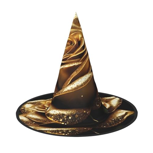 Kwjsdfea Vielseitiger Halloween-Hut, Hexenhut für Damen, Herren, Erwachsene, lustiger und stilvoller Halloween-Party-Dekor, 1 Stück von Kwjsdfea