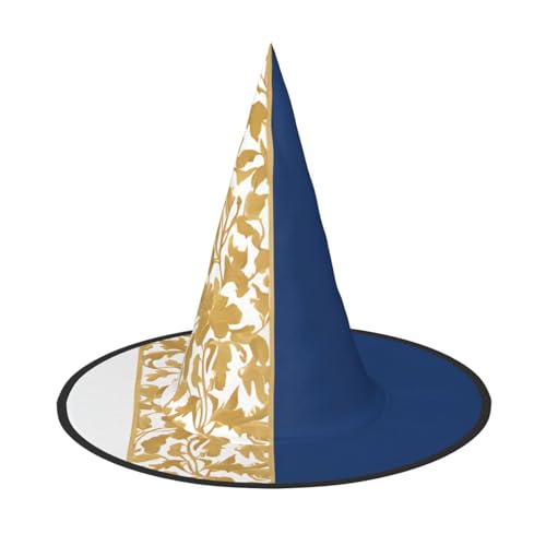 Kwjsdfea Vielseitiger Halloween-Hut, Hexenhut für Damen, Herren, Erwachsene, lustiger und stilvoller Halloween-Party-Dekor, 1 Stück von Kwjsdfea