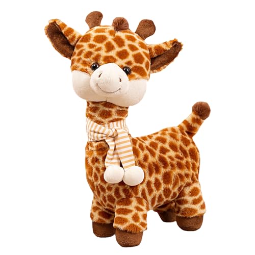 Kwuyaozmyr Plüschtiere Giraffe, Kuscheltier, Giraffe Plüsch Spielzeug für Kinder, Kuscheltier zum Kuscheln und Spielen, Kinder & Erwachsene Weihnachten Geburtstagsgeschenk (30 cm) von Kwuyaozmyr
