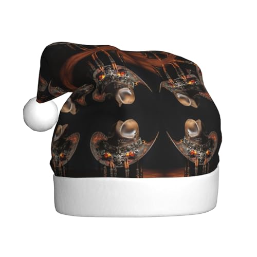 Kycvds American West Rodeo Hut Weihnachtsmannmütze Urlaub für Erwachsene Unisex Samt Komfort Extra Dicke Mütze für Neujahr Kycvds American West Rodeo Hut Weihnachtsmannmütze Urlaub für Erwachsene Unisex Samt Komfort Extra Dicke Mütze für Neujahr von Kycvds