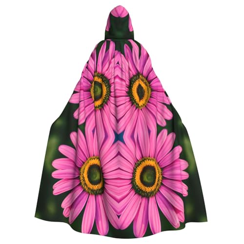 Kycvds Beauty Daisy 1 Kostüm für Erwachsene, Umhang mit Kapuze, lässiger Kapuzenmantel, Umhang mit Kapuze, Uniform von Kycvds