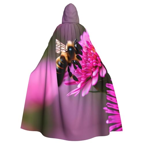 Kycvds Bee Flying 1 Kostüm für Erwachsene, Umhang mit Kapuze, lässiger Kapuzenmantel, Kapuzenmantel, Kapuzenjacke, Uniform Kycvds Bee Flying 1 Kostüm für Erwachsene, Umhang mit Kapuze, lässiger Kapuzenmantel, Kapuzenmantel, Kapuzenjacke, Uniform von Kycvds