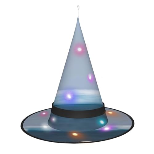 Kycvds Eisbär-Halloween-Hexenhüte sind mit Lichtern verziert, die große Halloween-Partyzubehör dekorieren. Kycvds Eisbär-Halloween-Hexenhüte sind mit Lichtern verziert, die große Halloween-Partyzubehör dekorieren. von Kycvds
