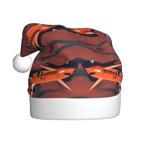 Kycvds Mars Planet 1 Weihnachtsmannmütze, Urlaub für Erwachsene, Unisex, Samt, Komfort, extra dicker Hut für Neujahr Kycvds Mars Planet 1 Weihnachtsmannmütze, Urlaub für Erwachsene, Unisex, Samt, Komfort, extra dicker Hut für Neujahr von Kycvds