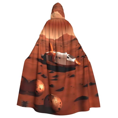 Kycvds Mars Planet Kostüm für Erwachsene, Umhang mit Kapuze, lässiger Kapuzenmantel, Umhang, Kleidung, Kapuzenmantel, Kapuzenuniform Kycvds Mars Planet Kostüm für Erwachsene, Umhang mit Kapuze, lässiger Kapuzenmantel, Umhang, Kleidung, Kapuzenmantel, Kapuzenuniform von Kycvds