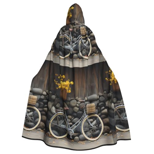 Kycvds Steinhaus mit Fahrradkostüm, Erwachsenen-Umhang mit Kapuze, lässiger Kapuzenmantel, Kapuzenmantel, Kapuzenjacke, Uniform Kycvds Steinhaus mit Fahrradkostüm, Erwachsenen-Umhang mit Kapuze, lässiger Kapuzenmantel, Kapuzenmantel, Kapuzenjacke, Uniform von Kycvds