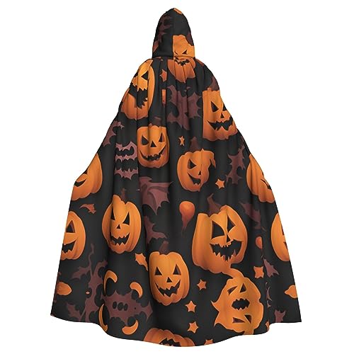 Kycvds Süßes Halloween-Kostüm, Erwachsenenumhang mit Kapuze, lässiger Kapuzenmantel, Umhang mit Kapuze, Kapuzenmantel, Uniform von Kycvds