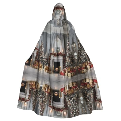 Kycvds Weihnachtsdekoration, Kostüm, Erwachsenen-Umhang mit Kapuze, lässiger Kapuzenmantel, Umhang, Kleidung, Kapuzenmantel, Kapuzenjacke, Uniform Kycvds Weihnachtsdekoration, Kostüm, Erwachsenen-Umhang mit Kapuze, lässiger Kapuzenmantel, Umhang, Kleidung, Kapuzenmantel, Kapuzenjacke, Uniform von Kycvds