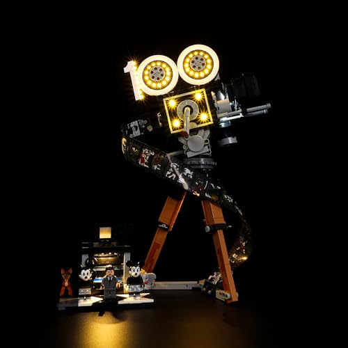 Kyglaring LED-Beleuchtungsset (kein Modell) - Kompatibel mit Lego-43230 Disney Walt Disney Tribute Camera Bauklötze Modell Set - Nur LEDs kein Brick Set(Classic Version) von Kyglaring
