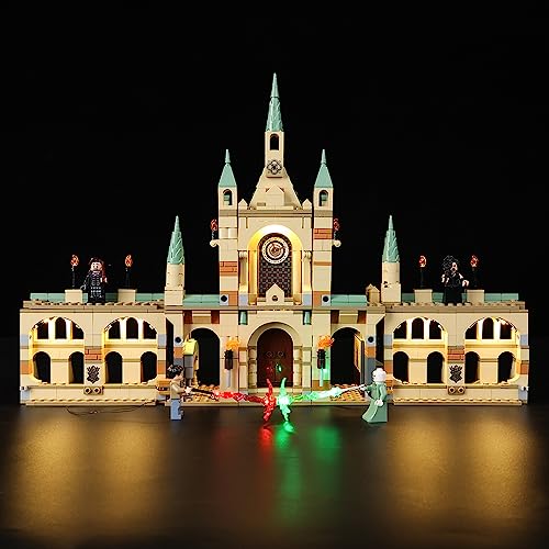 Kyglaring LED-Beleuchtungsset (kein Modell) - Kompatibel mit Lego 76415 Harry Potter Die Schlacht von Hogwarts Bausteine Modellset - Nur Leds No Brick Set (Klassische Version) von Kyglaring