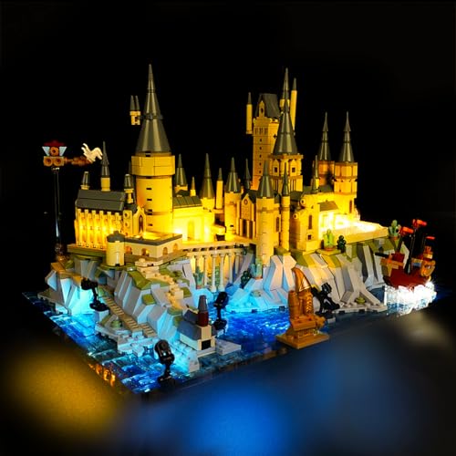 Kyglaring LED-Beleuchtungsset (kein Modell) - Kompatibel mit Lego-76419 Harry Potter Hogwarts Castle and Grounds Bauklötze Modell Set - Nur LEDs kein Brick Set(Classic Version) von Kyglaring
