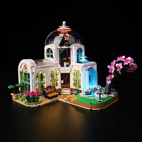 Kyglaring LED-Beleuchtungsset (ohne Modell) - Kompatibel mit Lego-41757 Friends Botanical Garden Building Blocks Model Set - nur LEDs, kein Brick Set (Classic Version) von Kyglaring