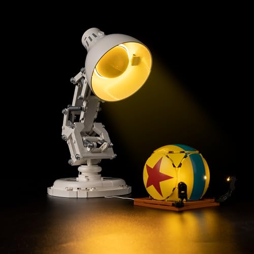 Kyglaring LED Beleuchtungsset für Lego 21357 Pixar Set – Dauerlicht-Kit kompatibel mit Disney Bauspielzeug – Dekorative Beleuchtung für Sammler (Ohne Steine) von Kyglaring
