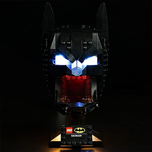 Kyglaring Led Beleuchtungsset für Lego Batman Cowl 76182 Bausteine Set - Modell nicht enthalten von Kyglaring