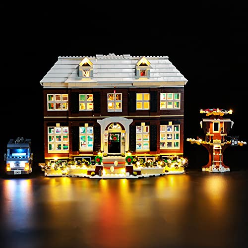 Kyglaring LED-Beleuchtungsset für Lego Ideas Allein zu Hause Exklusives Bauset und Beleuchtungsset Kompatibel mit Lego 21330 Modellset - Ohne Lego Set (Classic Version) von Kyglaring