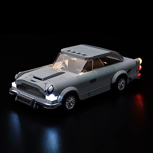 Kyglaring LED Lighting Kit (No Model) Designed for Lego 007 Aston Martin DB5 76911 Car Model Building Set - Without Lego Set (Classic Version) von Kyglaring