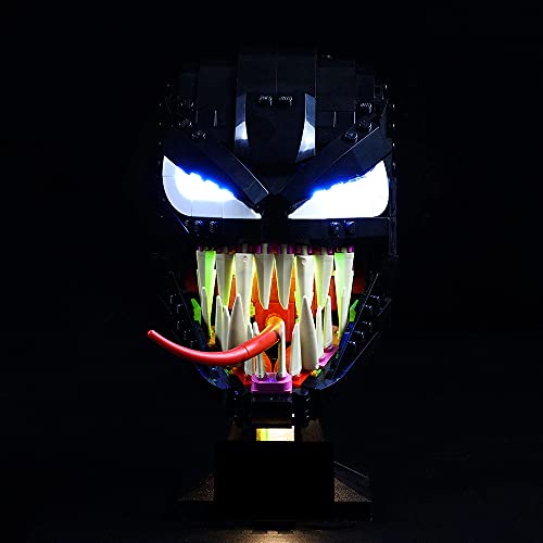 Kyglaring Led-Beleuchtungs-Kits für （Venom 76187 Collectible）-Beleuchtungsset, kompatibel mit Lego 76187-Bausteinen-Modell - Nicht im Lego-Set enthalten (Klassische Version) von Kyglaring