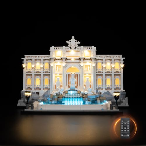 Kyglaring Led Licht Kit für Lego 21062 Trevi Brunnen, Licht Set Nur (Keine Lego Blöcke) von Kyglaring