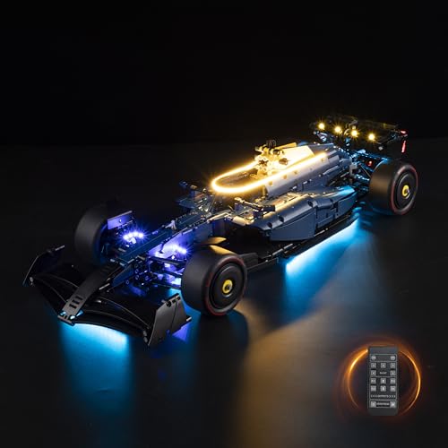 Kyglaring Led Light Kit für Lego 42206 Oracle Red Bull Racing RB20 F1, nur Licht Set (Keine Lego Blöcke) von Kyglaring