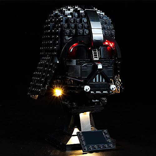 Kyglaring Led Light Set Kompatibel mit Lego Star Wars Darth Vader 75304 Light Kit für Helm Building Blocks - The Bricks Modell Nicht enthalten (Standardversion) von Kyglaring