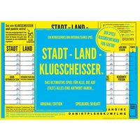 Spielblock Stadt-Land-Klugscheisser – Klugscheisser Original Edition Spielblock Stadt-Land-Klugscheisser – Klugscheisser Original Edition von Kylskapspoesi AB