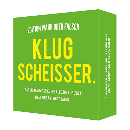 Kylskapspoesi 43028 - Klugscheisser – Wahr oder Falsch Edition von Kylskapspoesi