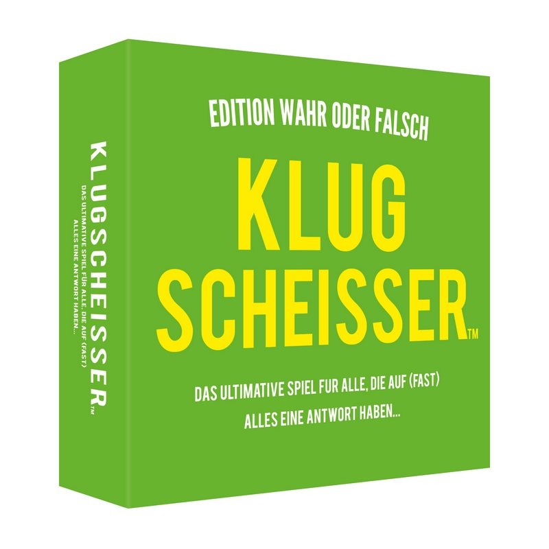 Kylskapspoesi Gesellschaftsspiel Klugscheisser Edition Wahr oder Falsch Kylskapspoesi Gesellschaftsspiel Klugscheisser Edition Wahr oder Falsch von Kylskapspoesi