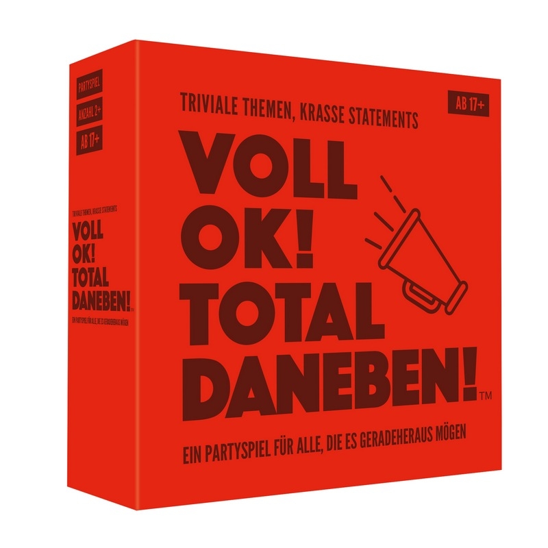 Kylskapspoesi Gesellschaftsspiel Voll ok! Total daneben! Kylskapspoesi Gesellschaftsspiel Voll ok! Total daneben! von Kylskapspoesi