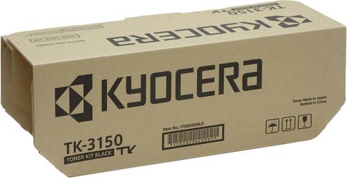 Kyocera Toner TK-3150 Original Schwarz 14500 Seiten 1T02NX0NL0 von Kyocera