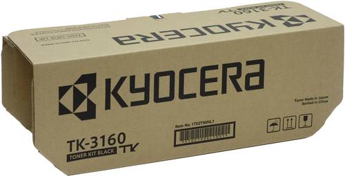 Kyocera Toner TK-3160 Original Schwarz 12500 Seiten 1T02T90NL0 von Kyocera