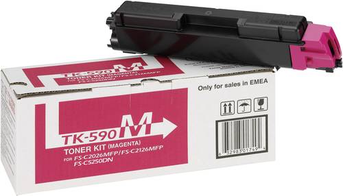 Kyocera Toner TK-590M Original Magenta 5000 Seiten 1T02KVBNL0 von Kyocera