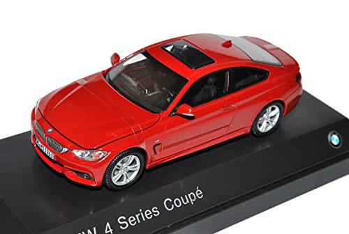 B-M-W 4er Coupe M F32 Rot AB 2014 1/43 Kyosho Modell Auto mit individiuellem Wunschkennzeichen von Kyosho B-M-W