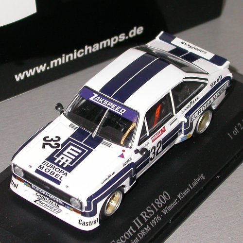 Ford Escort II RS1800 DRM Supersprint Nürburgring 1976 Sieger Ford Escort II RS1800 DRM Supersprint Nürburgring 1976 Sieger von Kyosho
