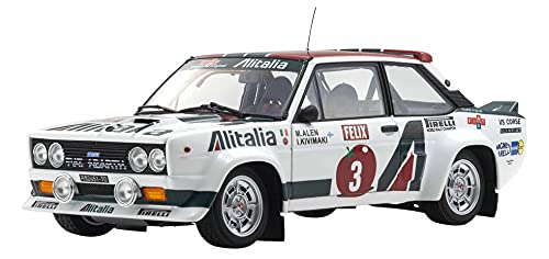 Kyosho 1/18 Fiat 131 Abarth Team Alitalia N 3 Rally 1000 Seen 1978 08376E von Kyosho