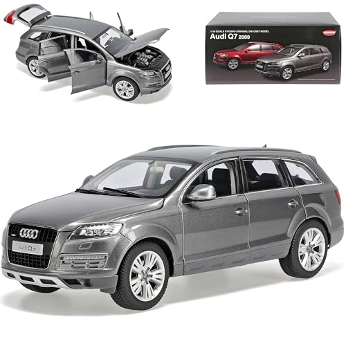 Kyosho A-U-D-I Q7 Graphite Grau Facelift Ab 2009 1/18 Modell Auto mit individiuellem Wunschkennzeichen Kyosho A-U-D-I Q7 Graphite Grau Facelift Ab 2009 1/18 Modell Auto mit individiuellem Wunschkennzeichen von Kyosho