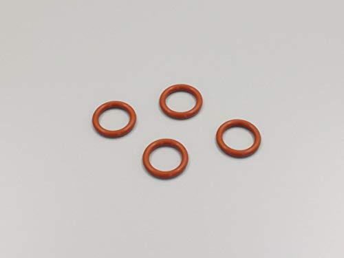 Kyosho O-Ringe, P12, Orange, 4 Stück von Kyosho
