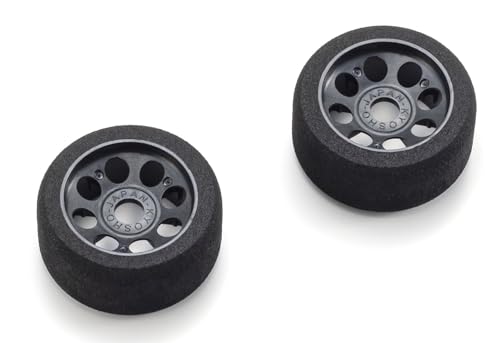 Kyosho EFTH001BK Vorderreifen H38° Kleber vorgeformt (2 Stück/Schwarz/Phantom EP) RC Reifen von Kyosho