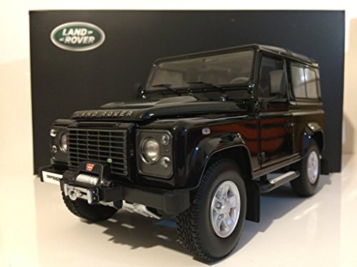 Kyosho Mini Maßstab 1: 18 "Land Rover Defender 90 Santorini Jeep (schwarz) von Kyosho