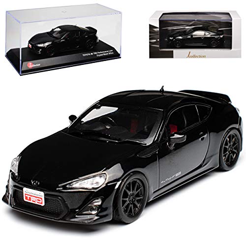 Kyosho T*o*y*o*t*a GT86 TRD Performance Schwarz Ab 2012 1/43 J-Collection Modell Auto mit individiuellem Wunschkennzeichen von Kyosho