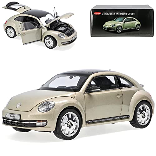 Kyosho Volkwagen Beetle Coupe Moon Rock Silber Grau Ab 2012 1/18 Modell Auto mit individiuellem Wunschkennzeichen Kyosho Volkwagen Beetle Coupe Moon Rock Silber Grau Ab 2012 1/18 Modell Auto mit individiuellem Wunschkennzeichen von Kyosho