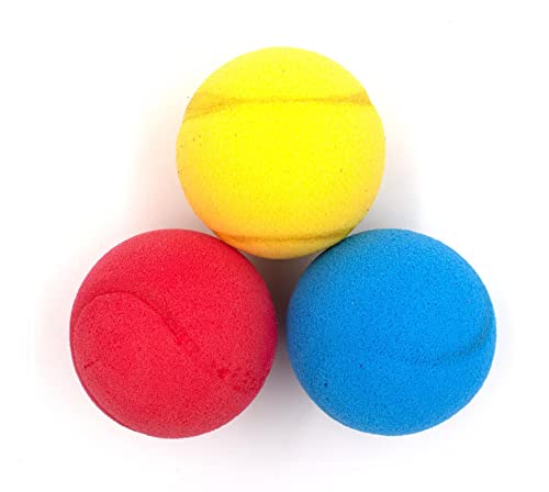 3er Set weiche Bälle Softbälle Tennisbälle Schaumstoffbälle für Kinder bunt 6,5cm 3er Set weiche Bälle Softbälle Tennisbälle Schaumstoffbälle für Kinder bunt 6,5cm von Kyto