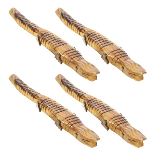Kytxqikd Flexibles Holztier-Alligator-Tiermodell, Tiermodell, Bastelspielzeug für Geburtstagsparty-Zubehör Kytxqikd Flexibles Holztier-Alligator-Tiermodell, Tiermodell, Bastelspielzeug für Geburtstagsparty-Zubehör von Kytxqikd