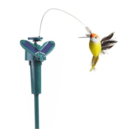 Kytxqikd Fliegender mit Solarantrieb, Solar- oder Batteriebetrieben, Realistische Vögel, Gartendekoration für Den Außenbereich, Kytxqikd Fliegender mit Solarantrieb, Solar- oder Batteriebetrieben, Realistische Vögel, Gartendekoration für Den Außenbereich, von Kytxqikd