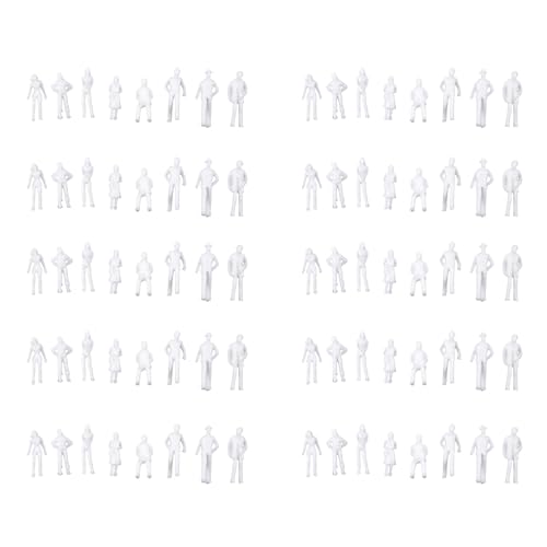 Kznifmk 1000 Stück Figuren 1:75 der Modelle im Maßstab für Baupersonen für das Layout Kznifmk 1000 Stück Figuren 1:75 der Modelle im Maßstab für Baupersonen für das Layout von Kznifmk