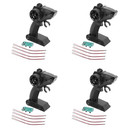 Kznifmk 4 x 2,4 G4 Kanäle, ohne Fernbedienung, Sender, Empfänger, Radio, Fernbedienung, Sender mit Empfängerkarte für ferngesteuerte Autos Kznifmk 4 x 2,4 G4 Kanäle, ohne Fernbedienung, Sender, Empfänger, Radio, Fernbedienung, Sender mit Empfängerkarte für ferngesteuerte Autos von Kznifmk