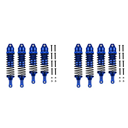 Kznifmk 4 x Stoßdämpfer und Rückseite aus Metall für Slash VXL 2WD Stampede Hoss 1/10 Upgrade für Auto, RC,2 Kznifmk 4 x Stoßdämpfer und Rückseite aus Metall für Slash VXL 2WD Stampede Hoss 1/10 Upgrade für Auto, RC,2 von Kznifmk